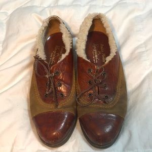 Women’s Leather Italian shoes size 37 (6.5/7 US)